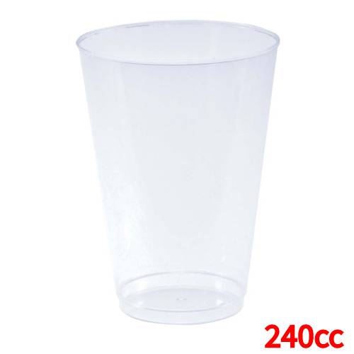 Paper Cups - ハードクリアカップ 240cc(25個入)TS-01 高さ90(mm)/業務用/新品/小物送料対象商品