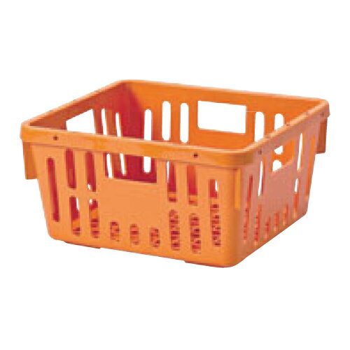 PP 食器かご 8400 オレンジ 幅400×奥行360×高さ200(mm)/業務用/新品/小物送料対象商品