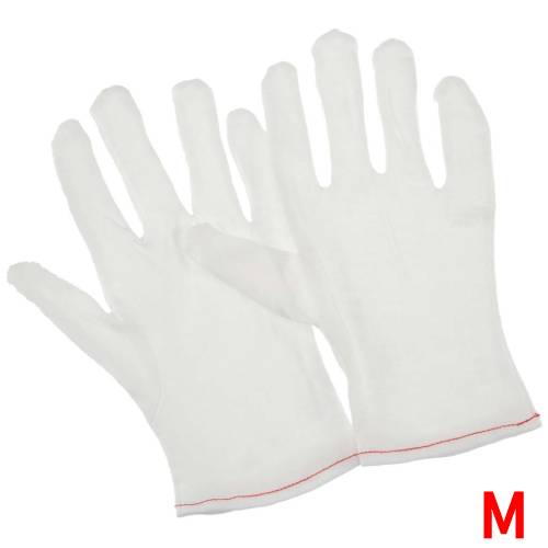 綿スムス手袋(12双入)M 3-7269-02 /業務用/新品/小物送料対象商品