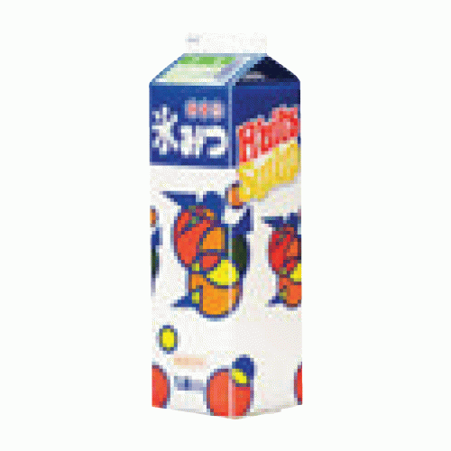 氷みつ フルーツシロップ(はちみつ入り)抹茶 1.8L×8本 /業務用/新品/小物送料対象商品