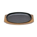 SN 鉄 ステーキ皿 小判型D 30cm 幅300×奥行175(mm)/業務用/新品
