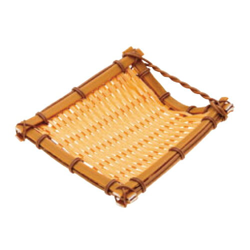 PPラタン 箕皿 15型 SZ-150-BB 幅160×奥行150×高さ55(mm)/業務用/新品/小物送料対象商品