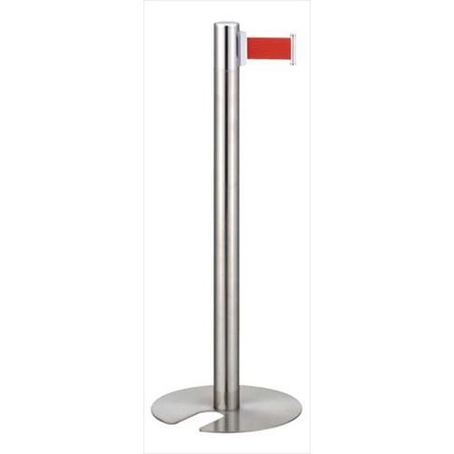 フロアガイドポール ベルトタイプ GY911 A レッド 高さ900(mm)/業務用/新品/送料無料