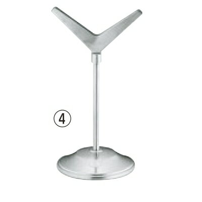 置物 SW 18－8 テーブルナンバースタンド Y型 固定式ロータイプ/業務用/新品/小物送料対象商品