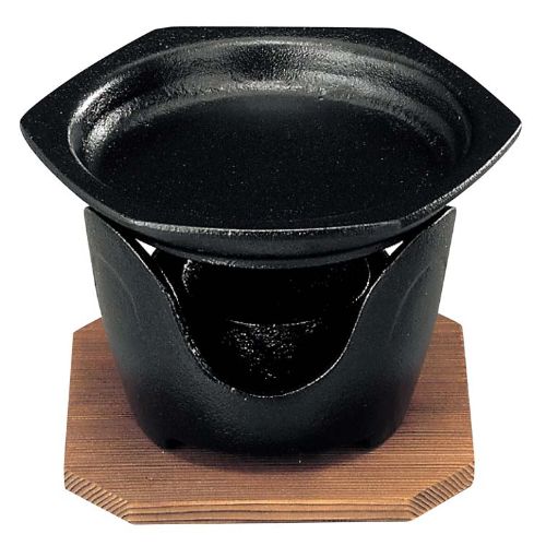 コンロ【SN 六角型 卓上焼ミニ皿セット】/業務用/新品/小物送料対象商品 コンロ【SN 六角型 卓上焼ミニ皿セット】/業務用/新品/小物送料対象商品