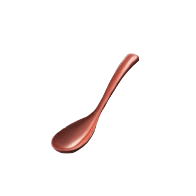 ラーメンレンゲ （メラミン ピタれんげ 57-5-R 朱）（業務用食器）（プロ用）/業務用/新品/小物送料対象商品