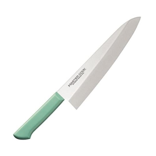 洋出刃 マスターコック 抗菌カラー庖丁 洋出刃 MCDK180 グリーン MASTER COOK MCDK180 長さ:313、背厚:4、刃渡:180 /業務用/新品/小物送料対象商品