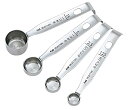18-8 計量スプーン4本組セット DH-3006/業務用/新品
