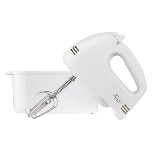 ドリテック ハンドミキサー HM-711WT(ケース付) ホワイト 幅201×奥行97×高さ196mm/業務用/新品/小物送..