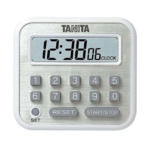 タニタ デジタルタイマー 100時間計 TD-375-WH ホワイト /業務用 / 新品 ※7個以上ご購入で送料無料