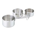 計量カップ デイリー 計量カップ 3pcs 幅55 高さ30 柄長:68/業務用/新品