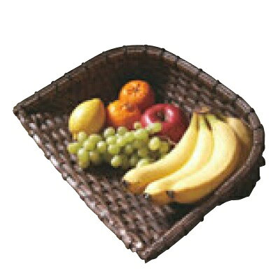 ざる 樹脂 箕茶(大)91-050B 91-050B 幅450 奥行450 高さ180/業務用/新品/小物送料対象商品