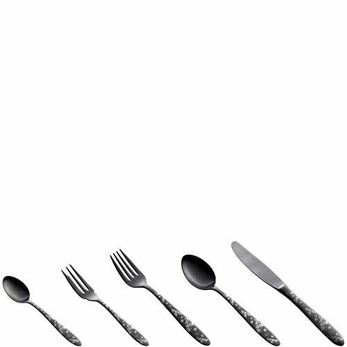 ステン シーク 黒酸化発色 ローズ コーヒースプーン/業務用/新品/小物送料対象商品