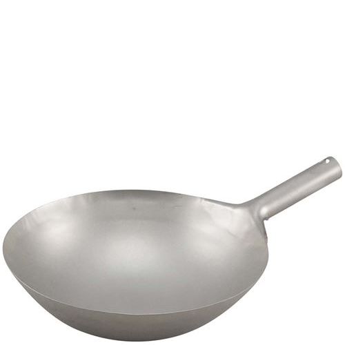 其它 - チタン 打出 中華 片手鍋 30cm 窒化加工なし/業務用/新品/送料無料