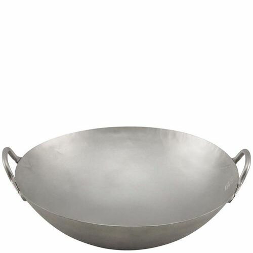 チタン 打出 中華両手鍋 39cm 窒化加工なし/業務用/新品/送料無料