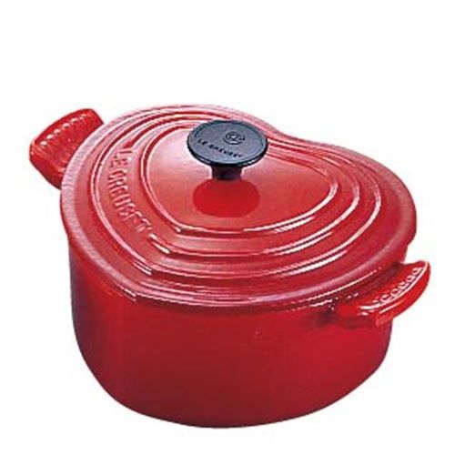 ル・クルーゼ ココットダムール 18cm 25C1－02－06 チェリーレッド/業務用/新品/送料無料
