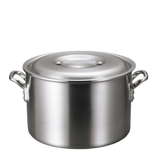 商品情報商品名：アルミ バリックス 半寸胴鍋(磨き仕上げ)45cmメーカー型番：4975801JANコード：4548170206403入り数：1サイズ(外形寸法mm)：φ480サイズ(内形寸法mm)：φ450 深さ：290重量：7.5kg材質：アルミ商品について●見た目も滑らかなきめ細かい光沢のある表面研磨仕上げのプロモデルです。●蓋のツマミは、熱くなっても熱が持ち手に伝わらないようにシリコン製のカバーがついています。簡単に取りはずしができます。配送料について※この商品は、全国 配送料無料 にてお届けいたします。※北海道・沖縄・離島や一部地域では追加配送料が発生致します。自動配信メールの金額に、配送料金は含まれておりません。ご注文内容の確認後、納期と配送料金につきまして、ご連絡させて頂きます。※ご注文前に配送料金の確認をご希望の方へ。「お問い合わせボタン」から、お求めの商品数・配送先のご住所をご記入頂き、お問い合わせ下さいます様お願い致します。