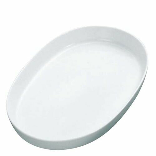 白磁オーブン オーバルベ−キング グラタン皿 13 3／4吋/業務用/新品/小物送料対象商品