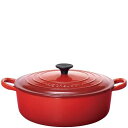 ル・クルーゼ トラディション ココットジャポネーズ 24cm 25052−24−06 チェリーレッド/業務用/新品/送料無料
