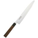堺菊守(モリブデン鋼)和式 ウォールナット柄 筋引 27cm/業務用/新品/小物送料対象商品