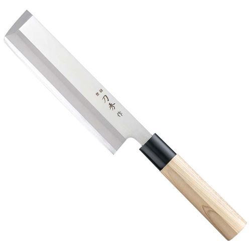 刃秀作 モリブデンバナジウム鋼 角型薄刃(左用)FC－375 18cm/業務用/新品/小物送料対象商品