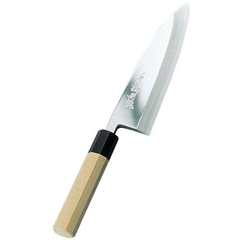兼松作 鏡面仕上 出刃庖丁 18cm/業務用/新品/送料無料