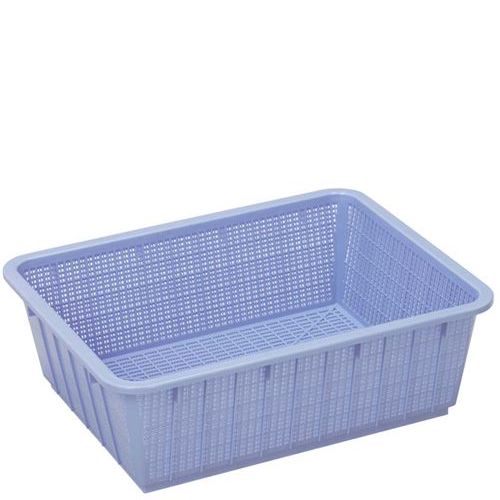 アシスト カラー角ザル 49型 ブルー/業務用/新品/小物送料対象商品