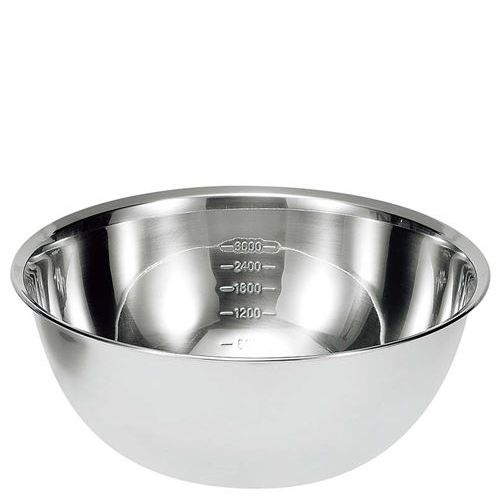 シェフズボール ステンレス深型ボール(目盛付)18cm MCB－18/業務用/新品/小物送料対象商品