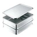 IKD 抗菌ステンレス スタッキング 角バット 10枚取用/業務用/新品/小物送料対象商品