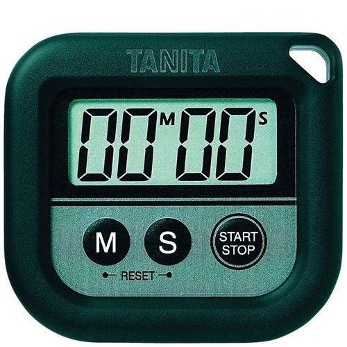 タニタ 丸洗いタイマー 100分計 TD－376N ブラック/業務用/新品/小物送料対象商品