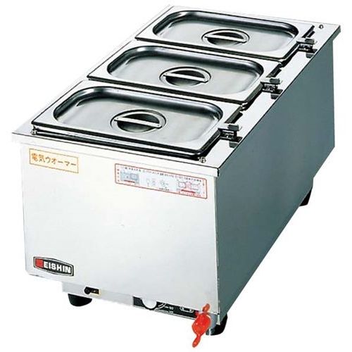 エイシン 18-8 電気ウォーマー タテ型 ES－5WT/業務用/新品/送料無料