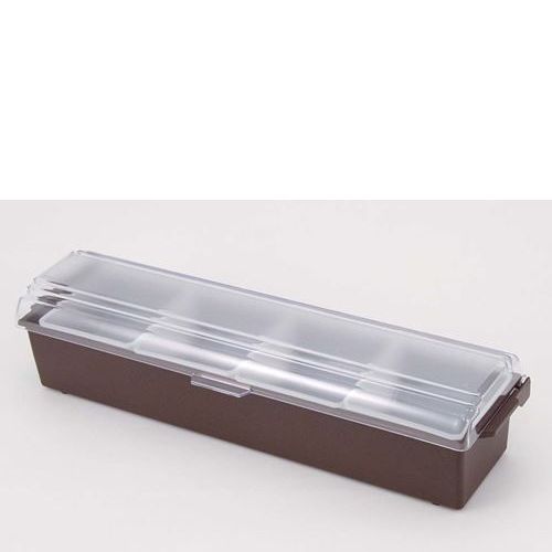 トラエックス コンジメントディスペンサー ワイド ブラウン 4745－01 4ヶ入/業務用/新品/送料無料
