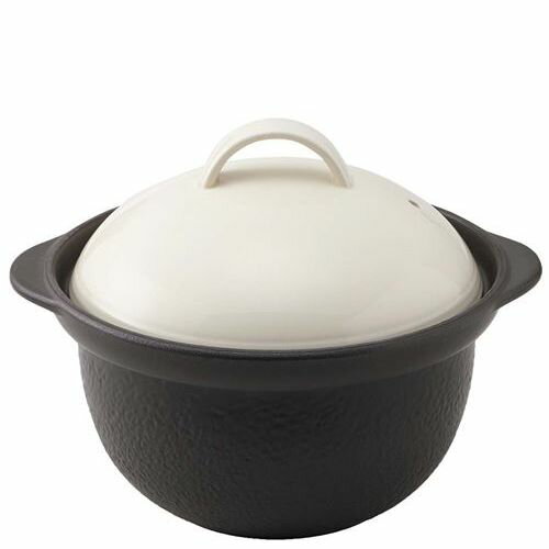 Ih Incompatible - サーマテック 直火炊飯土鍋(3合炊・内蓋付)アイボリー TDG04/業務用/新品/小物送料対象商品