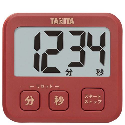 タニタ 薄型タイマー TD－408 レッド/業務用/新品/小物送料対象商品