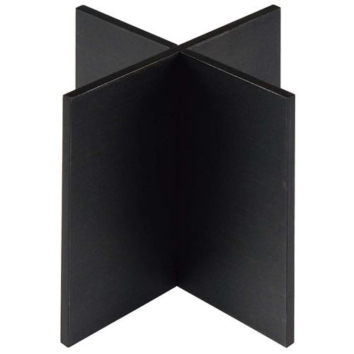 木製 組立十字スタンド 黒 200×200×200mm/業務用/新品/小物送料対象商品