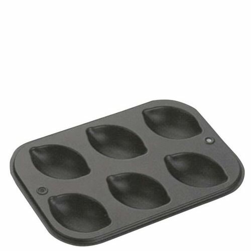 Black マドレーヌ型 レモン型 6P No.5072/業務用/新品/小物送料対象商品