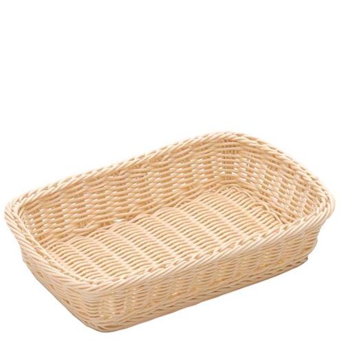 商品情報商品名：樹脂バスケット 角長 30号 91－005A 白メーカー型番：4123700JANコード：4992135135978入り数：1サイズ(外寸mm)：300×200×H60サイズ(内寸mm)：-重量：-材質：ポリプロピレン洗浄機：○耐熱・耐冷温度：120度商品について●樹脂を丁寧に籐製品のように編んでおり、天然素材に限りなく近い優しい雰囲気を作り出しております。食器専業器に対応し、耐熱温度も120度と耐久性、衛生的に優れた製品です。配送料について【ご注意】画面上の色はブラウザやご使用のパソコンの設定により実物と異なる場合があります。
