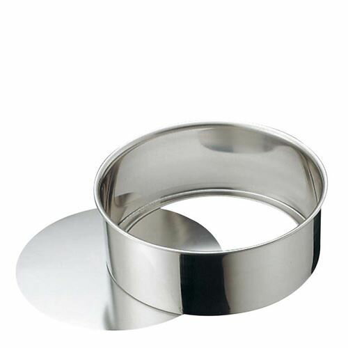 18-8 総絞り レアケーキ型 底取 15cm/業務用/新品/小物送料対象商品