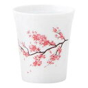 温感白カップ 桜 中 B52-12/業務用/新品/小物送料対象商品