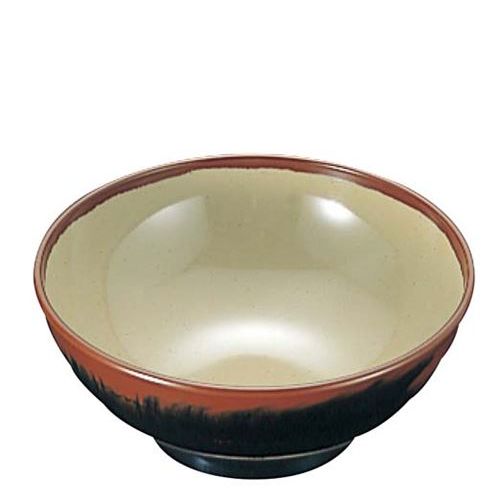 Ramen Bowls - メラミン和食器 長次郎窯 そば丼 AN－70 特大 G内若草/業務用/新品/小物送料対象商品