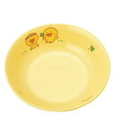 メラミン 子供食器 ひよこぐみ 丸深皿 12cm イエロー D62HIY/業務用/新品/小物送料対象商品