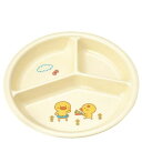 メラミン 子供食器 ひよこぐみ 三つ仕切皿 小 J25HI/業務用/新品/小物送料対象商品