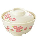 メラミン食器 桃花(ももか)ごはん茶椀(蓋)MK-66B/業務用/新品/小物送料対象商品