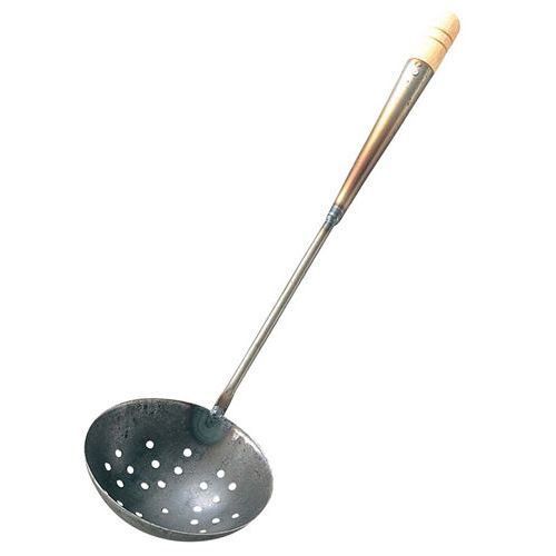 Ladles - お玉 鉄 穴明 中華お玉 大(φ130) /業務用/新品/小物送料対象商品