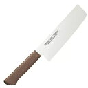 菜切 マスターコック 抗菌カラー庖丁 菜切 MCNK180 ブラウン MASTER COOK MCNK180 長さ:300、背厚:2.2、刃渡:180/業務用/...