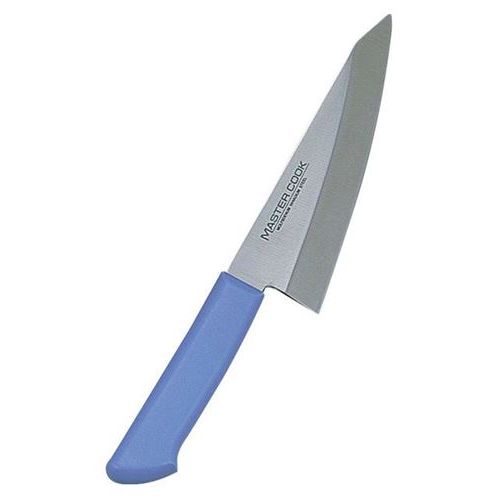 商品情報商品コード：aa1-8484340商品名：マスターコック 抗菌カラー庖丁 ガラスキ MCRK180 ブルーメーカー：MASTER COOK寸法：長さ：315、背厚：4、刃渡：180型式：MCRK180お届け数(合計)：1重量：0.22kg商品コメント：●刃身/モリブデン・バナジウム鋼●ハンドル/ノバロンAGZ330(銀系無機抗菌剤)入りエラストマー樹脂(耐熱温度115℃)●本研刃造り：プロの技術者により、本刃付けする前に研ぎなおしを容易にするため、水砥の荒砥・中砥を使用し、刃基を研ぎだしてあります。●本刃付け：砥石による本格的な刃付けを施し、鋭い切れ味を長く持続させます。●サブゼロ処理：1050℃で焼き入れ後に、-73℃以下に冷却する特別な処理により高い硬度と靭性を与え、切れ味を一段と高めてあります。●抗菌効果：抗菌剤が配合されたプラスチック製ハンドル配送料について【ご注意】画面上の色はブラウザやご使用のパソコンの設定により実物と異なる場合があります。JANコード：4906496806064