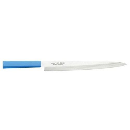 柳刃 マスターコック 抗菌カラー庖丁 柳刃 MCYK300 ブルー MASTER COOK MCYK300 長さ:443、背厚:3、刃渡:300/業務用/新品/小物送料対象商品