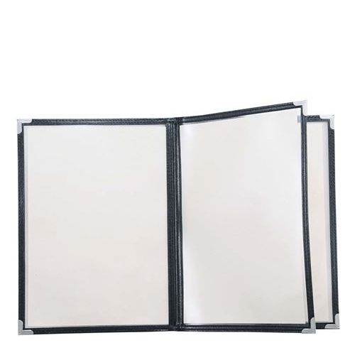 クイックメニューブック B5サイズ QM－40 6ページ ブラック 32583/業務用/新品/小物送料対象商品