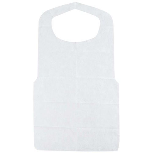 使い捨て クリーンエプロン 八ッ折(50枚入)白/業務用/新品/小物送料対象商品