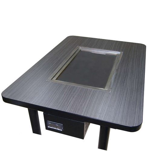 鉄板重層加熱式電気グリドルテーブル KTE－128J(座卓式4人用)/業務用/新品/送料無料